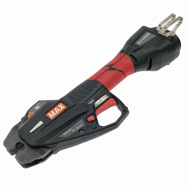 ☆未使用品☆MAX マックス 充電式メッシュ筋カッタ PJ-C060 バッテリー1個(18V 5.0Ah)充電器 ケース付 コードレス 鉄筋カッター134401 - 4