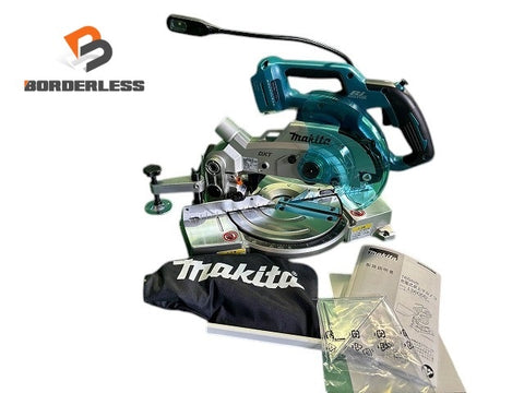 ☆未使用品☆makita マキタ 18V 165ｍｍ 充電式卓上マルノコ LS600DZ 本体のみ バッテリ、充電器別売り ライト・レーザー 丸ノコ118142