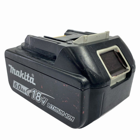 ☆中古品☆makita マキタ 18V 6.0Ah 純正 リチウムイオンバッテリー BL1860B 残量表示付 リチウムイオン電池 蓄電池 充電池129634 - 0