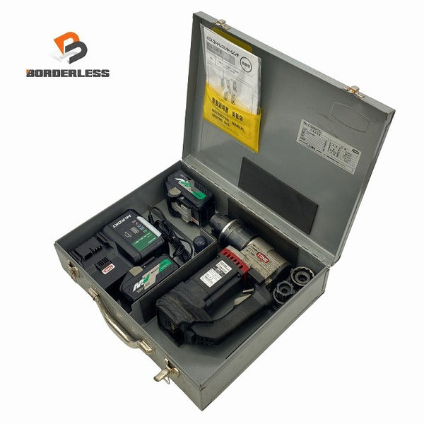 ☆中古品☆TONE トネ 36V コードレスシャーレンチ CSM220 マルチボルトバッテリー2個(BSL36B18)充電器 ケース付 充電式シャーレンチ128327 - 1