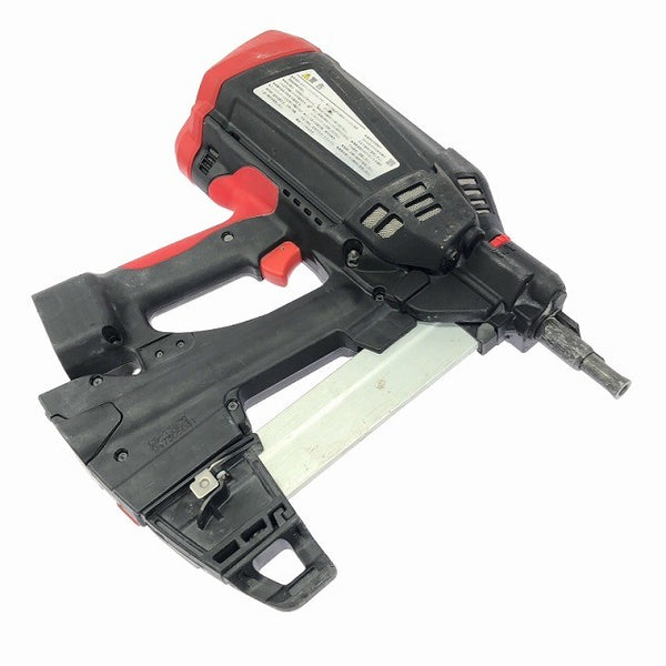 ☆美品☆MAX マックス 6V 充電式ガスネイラ GS-738C2 バッテリ2個(1.5Ah) 充電器 ケース付 ガス式鋲打機 ガス式鋲打ち機 ピン打機119462 - 5