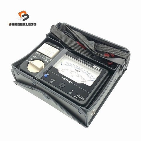 ☆未使用品☆HIOKI 日置電機 アナログメグオームハイテスター IR4013-10 単レンジ アナログ絶縁抵抗計 アナログメガー 電気計測器132199