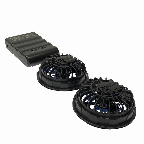 ☆未使用セット☆BURTLE バートル 30V エアークラフト専用バッテリー AC10 ファンユニット AC10-2 オーシャンブルー 2026年モデル128954 - 5