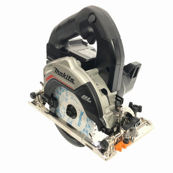 ☆未使用品☆makita マキタ 18V 125mm 充電式マルノコ HS474DRGXB 黒 バッテリー2個(18V 6.0Ah)充電器 鮫肌 ケース付 丸鋸 丸のこ129598 - 7