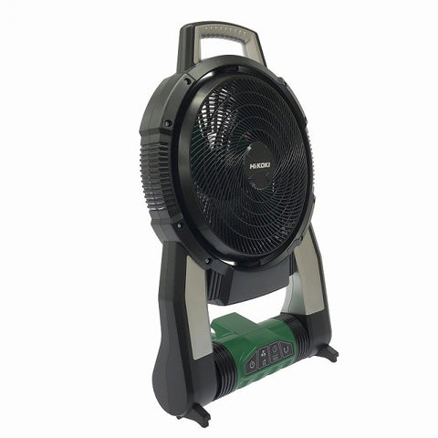 ☆極美品☆HiKOKI ハイコーキ 14.4V/18V コードレスファン UF18DSAL(NN) 本体＋ACアダプタ付 充電式 送風機 扇風機123970 - 0