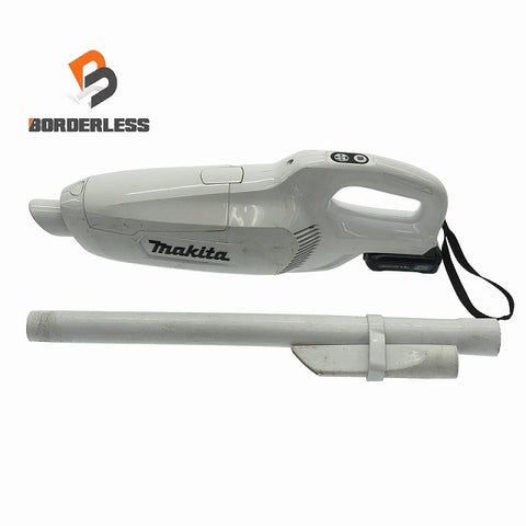☆中古品☆makita 10.8V 充電式クリーナ CL107FDSHW バッテリ1個(10.8V 1.5Ah)付 コードレス掃除機 内装113976