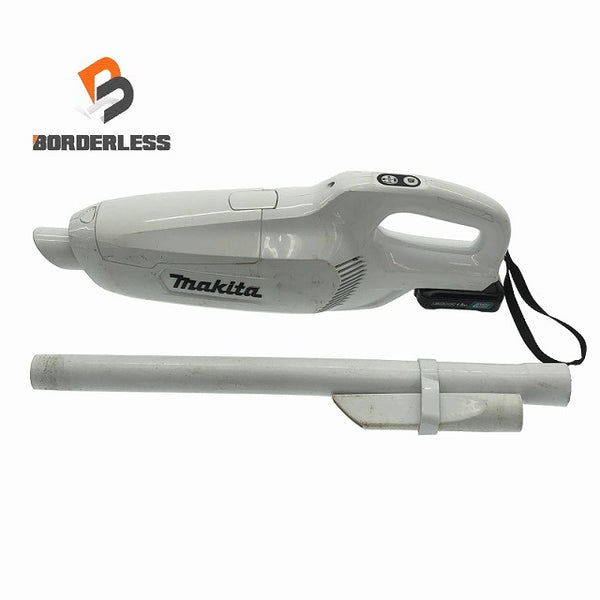 ☆中古品☆makita 10.8V 充電式クリーナ CL107FDSHW バッテリ1個(10.8V 1.5Ah)付 コードレス掃除機 内装113976 - 1