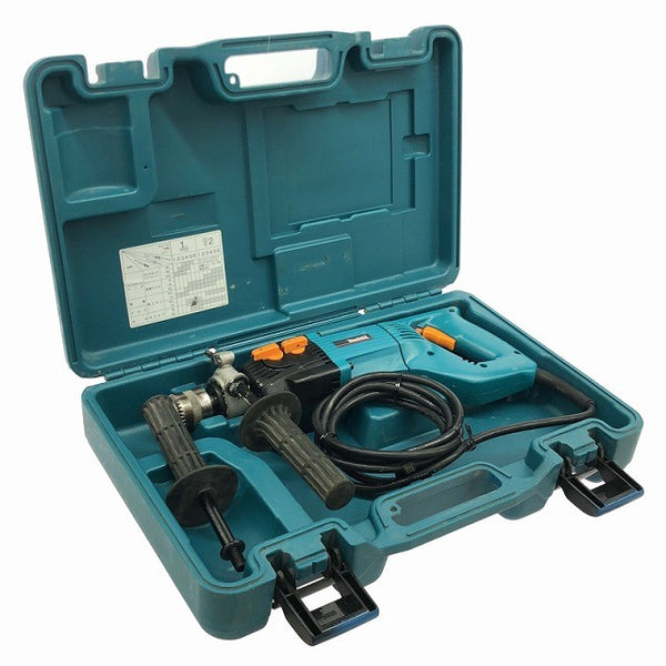 ☆中古品☆makita マキタ 100V 170mm ダイヤコア震動ドリル 8406C ケース付 ダイヤモンドコアドリル コアードリル 電動工具136648 - 2