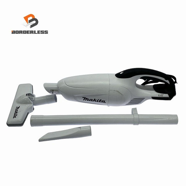 ☆中古品☆ makita マキタ 18V 充電式クリーナー CL180FD 白/ホワイト 本体+パーツ129141 - 1