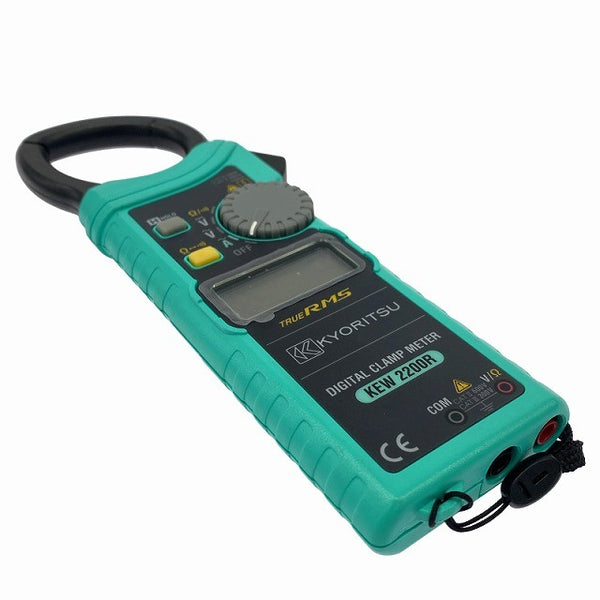 ☆中古品☆KYORITSU 共立電気計器 交流電流測定用 クランプメーター KEW 2200R 小型 デジタルクランプメーター クランプテスター131391 - 5
