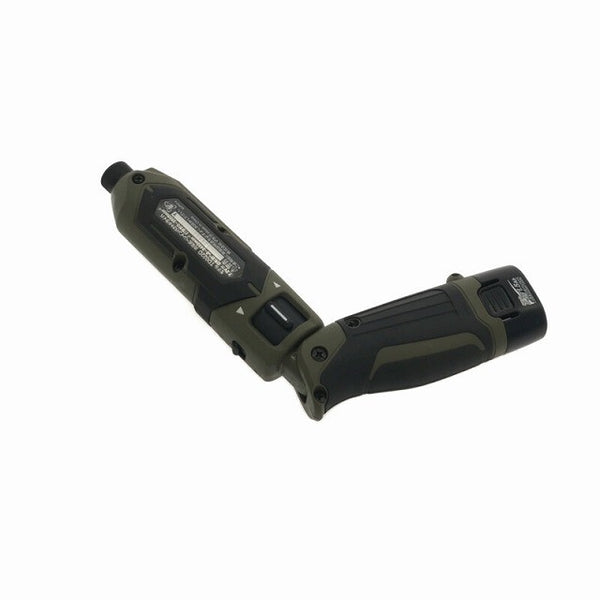 ☆未使用品☆makita マキタ 7.2V 充電式ペンインパクトドライバー TD022DSHXO オリーブ バッテリ2個(7.2V1.5Ah) 充電器 ケース131067 - 7