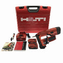 ☆中古品☆HILTI ヒルティ 22V 充電式コンクリートネイラー BX3-L バッテリー2個(22V 2.6Ah) 充電器 ケース付き - 3