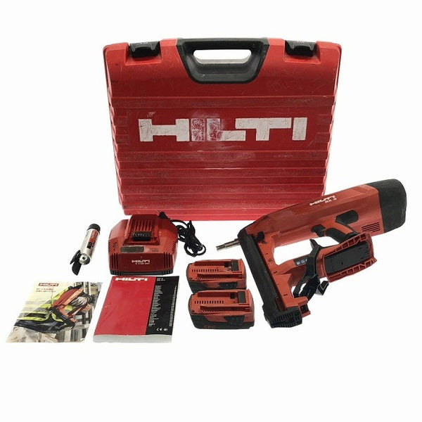☆中古品☆HILTI ヒルティ 22V 充電式コンクリートネイラー BX3-L バッテリー2個(22V 2.6Ah) 充電器 ケース付き - 3