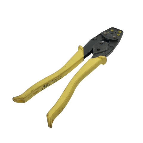 ☆中古品☆HOZAN ホーザン 圧着工具 P-77 リングスリーブ用 手動式 圧着機 ハンドプレス 圧着ペンチ 電工工具118623 - 0