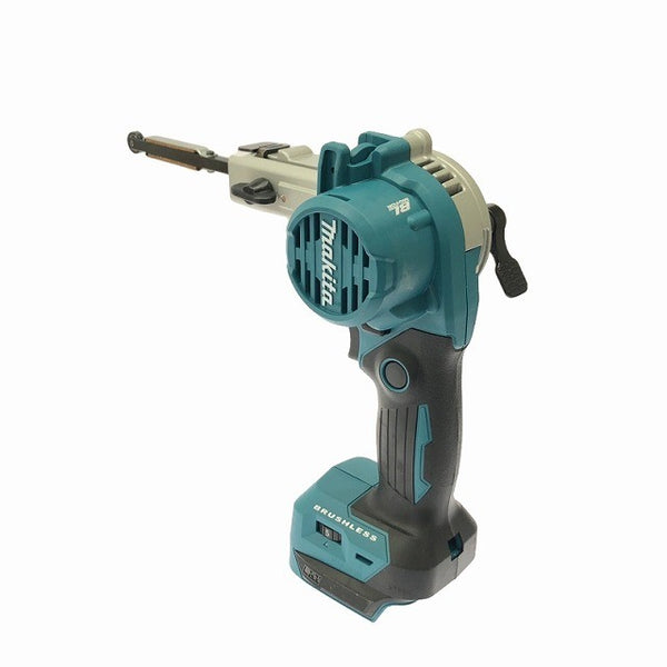 ☆未使用品☆makita マキタ 18V 充電式ベルトサンダー BS180DZ 18V-9mm幅 本体のみ コードレス ベルト研磨機 細型129602 - 5
