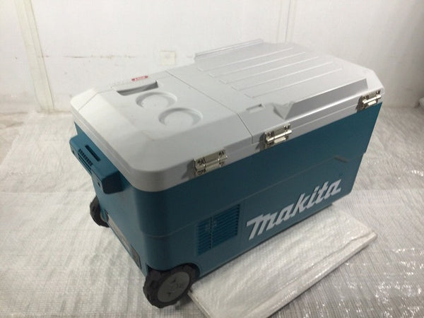 ☆箱なし未使用品☆ makita マキタ 18V/40Vmax 充電式保冷温庫 CW001G 青/ブルー 本体+未使用18Vバッテリー1個(6.0Ah)+パーツ - 4