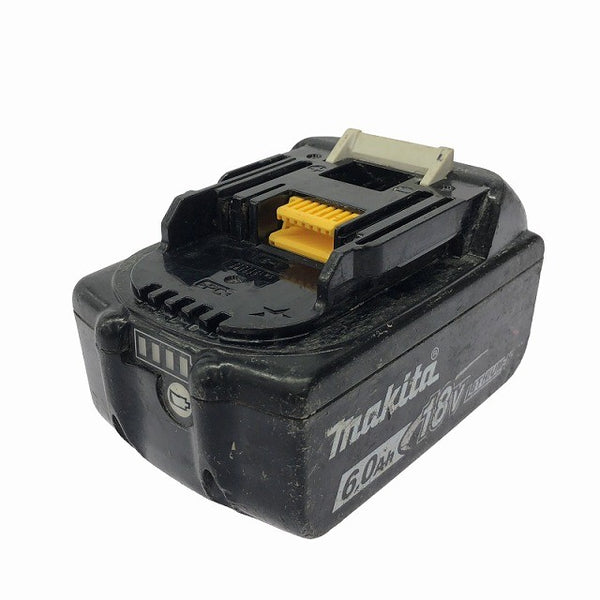 ☆中古品☆makita マキタ 18V 6.0Ah 純正 リチウムイオンバッテリー BL1860B 残量表示付 急速充電対応 蓄電池 充電池 雪マーク131569 - 3