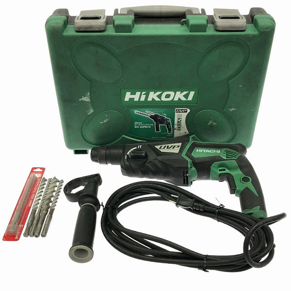 ☆中古品☆HITACHI 日立工機 100V 28mm ロータリハンマドリル DH28PBY2 ケース付 ロータリーハンマードリル 電動工具133410 - 3