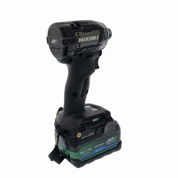 ☆未使用品☆ HIKOKI ハイコーキ 36V インパクトドライバー WH36DD(2XHBSZ) 黒/ストロングブラック Bluetooth対応 フルセット132473 - 6