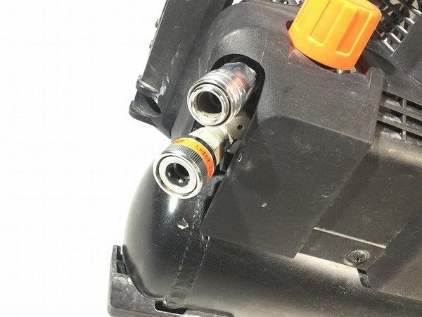 ☆美品☆MAX マックス100V 11L 常圧/高圧 スーパーエアコンプレッサー AK-HL1310E 黒/ブラック AIモード Bluetooth搭載128589 - 6