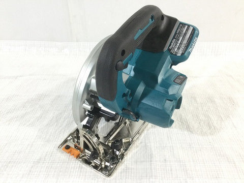 ☆未使用品☆makita マキタ 18V 165mm 充電式マルノコ HS631DGXS 青/ブルー バッテリー2個(18V 6.0Ah) 充電器 ケース付 鮫肌133924 - 0