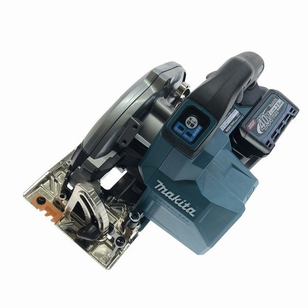 ☆未使用品☆ makita マキタ 40Vmax 充電式丸ノコ HS001GRDX バッテリー2個(2.5Ah) 充電器 ケース付き 電動工具 大工道具119545 - 4