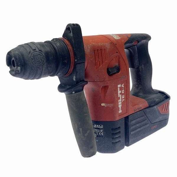 ☆中古品☆HILTI ヒルティ 充電式ロータリーハンマドリル TE6-A バッテリ3個(36V3.0Ah) 充電器 ケース付 ハンマードリル 電動工具131363 - 4