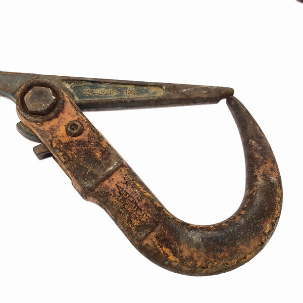 ☆中古品☆スーパーツール スーパーロックフック SLH3 マスターリンク(キトー HMM1008) チェーン付 チェーンスリング 吊り具113571 - 7