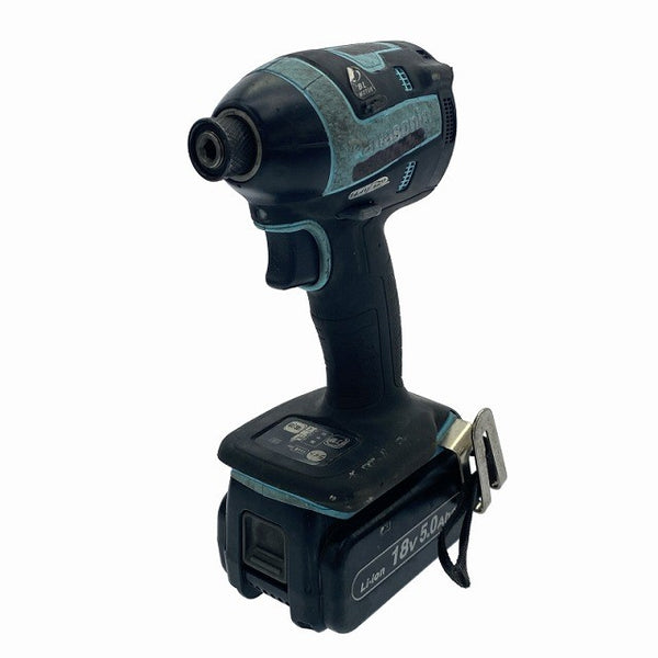 ☆中古品☆Panasonic パナソニック 14.4V/18V 充電インパクトドライバー EZ75A7 バッテリ2個(18V 5.0Ah)充電器 ケース付 コードレス119416 - 4