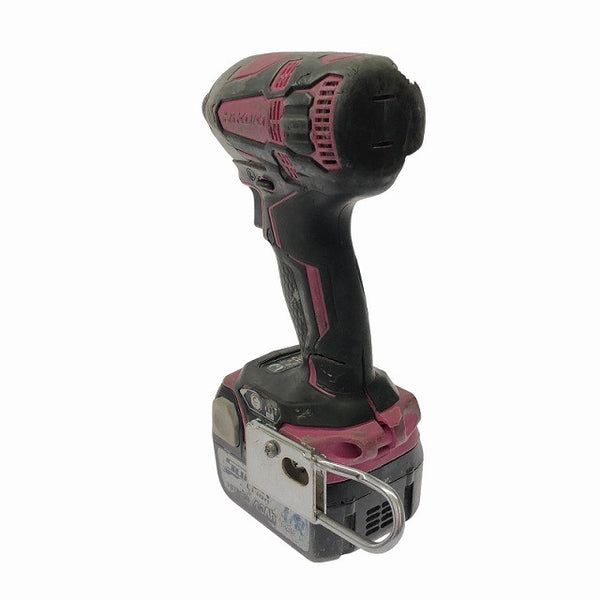 ☆中古品☆ HITACHI 日立工機 18V コードレスインパクトドライバー WH18DDL2 バッテリ2個(14.4V 6.0Ah)充電器+ケース 充電式122762 - 7