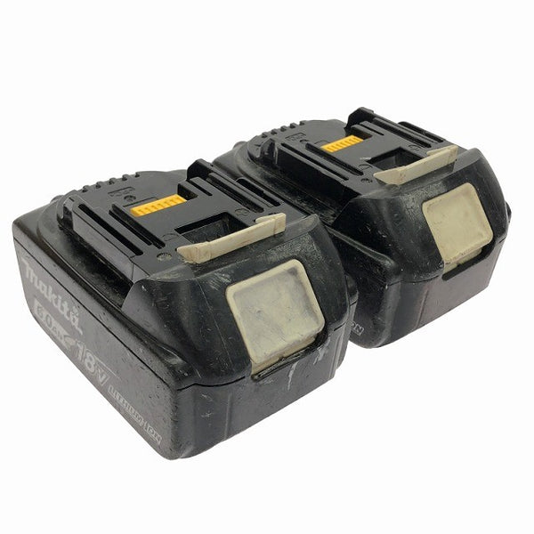 ☆中古品4個セット☆ makita マキタ 18V 6.0Ah 純正リチウムイオンバッテリー BL1860B LITHIUM-ION 雪/飛行機マーク133422 - 3