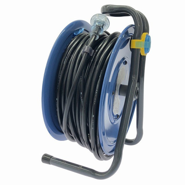 ☆美品☆/HATAYA ハタヤ 畑屋 100V 30m サンデーレインボーリール SS-30 屋外用 電工ドラム コードリール 延長コード ドラムリール130494 - 5