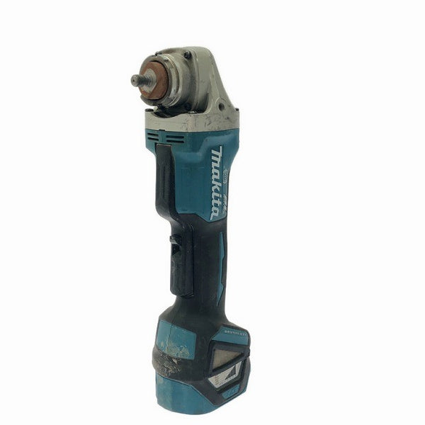 ☆中古品 コメント必読☆makita マキタ 18V 100mm 充電式ディスクグラインダー GA418D 本体のみ コードレス ディスクサンダー133538 - 2