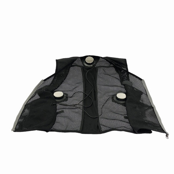 ☆極美品☆I'Z FRONTIER アイズフロンティア ペルチェベスト #107 黒/ブラック Lサイズ ペルチェウェア 冷却ベスト 空調作業服 - 10