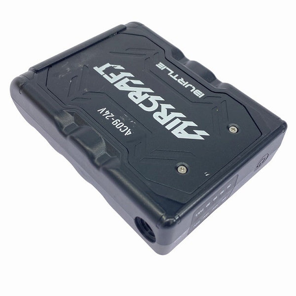 ☆比較的綺麗☆BURTLE バートル 24V エアークラフト リチウムイオンバッテリー AC09 黒/ブラック 本体+充電器 - 4