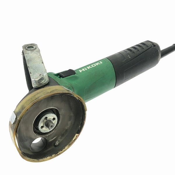 ☆中古品☆ HIKOKI ハイコーキ 100mm 電子ディスクグラインダ G10YE2 紅蓮 集じんカバー付き 電動工具 研磨 研削117741 - 2