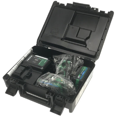 ☆未使用品☆HiKOKI ハイコーキ 36V コードレスインパクトドライバー WH36DC(2XPSZ) アグレッシブグリーン フルセット117465 - 0