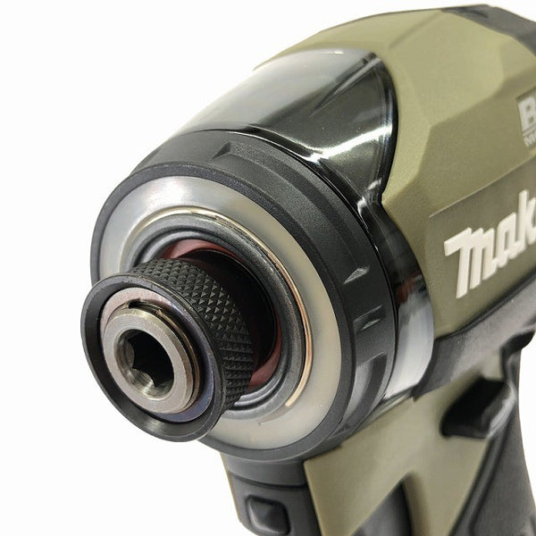 ☆未使用品☆ makita マキタ 40Vmax 充電式インパクトドライバ TD005GRDXO オリーブ バッテリー2個(2.5Ah)充電器+ケース133118 - 9