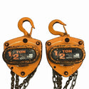 ☆中古品2点セット☆KITO キトー チェーンブロック M3形 CB005 1/2Ｔ 0.5ton×2 標準揚程2.5ｍ 荷揚げ キトーマイティ - 9