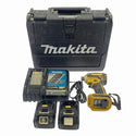 ☆中古品☆makita マキタ 18V 充電式インパクトドライバー TD172D 黄 バッテリ2個(18V6.0Ah) 充電器 ケース付 コードレス118952 - 3