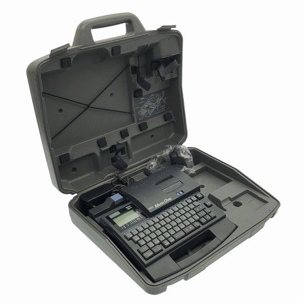 ☆中古品☆NTC MARK ONE マークワン チューブプリンター TM-35J ACアダプタ カセット ケース付き 配線工事 電気設備工事117694 - 2