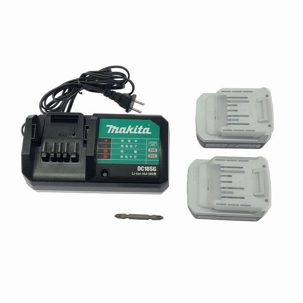 ☆極美品☆makita マキタ 14.4V 充電式インパクトドライバ MTD001DSX バッテリー2個(14.4V 1.5Ah) 充電器 ケース付き114701 - 10