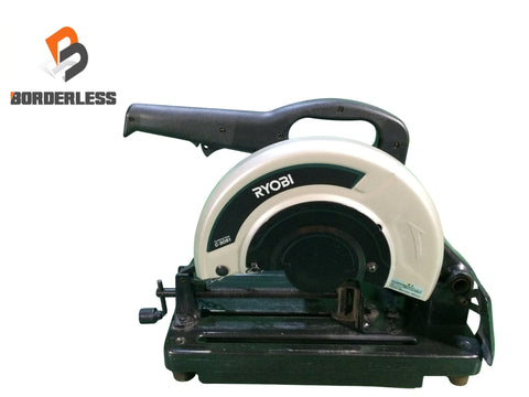 ☆比較的綺麗☆RYOBI リョービ 100V 305mm 高速切断機 C-3051 厚さ2.5～1.0mm 切断機 鉄工 切断118030