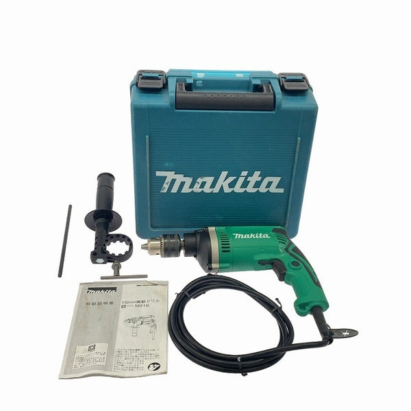 ☆比較的綺麗☆makita マキタ 100V 16mm 震動ドリル M816K ケース付 コード式 振動ドリル 電気ドリル 電動ドリル 穴あけ DIY119379 - 3