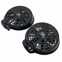 ☆中古品3点セット☆SUN-S サンエス 7V 空調風神服用 リチウムイオンバッテリーセット RD9890J ファン+半袖(L)付き128615 - 8