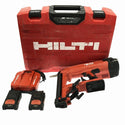 ☆中古品 HILTI ヒルティ 21.6V 充電式鋲打ち機 BX3-L-22 バッテリ2個(2.5Ah) 充電器 ケース 鋲打機 コンクリートネイラー ピン打機133999 - 3
