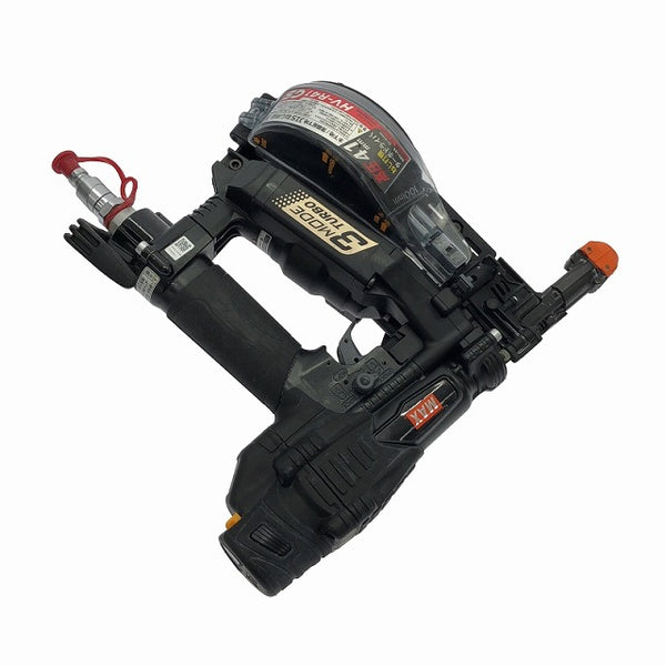 ☆中古美品☆MAX マックス 41mm 高圧ターボドライバー HV-R41G5-BK 限定色 黒/ブラック 本体+パーツ+ケース ねじ/ネジ 釘/クギ - 6
