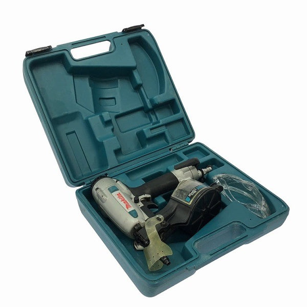 ☆中古品☆makita マキタ 一般庄/常圧 50mm エア釘打機 AN504A ケース付 エア釘打ち機 コイルネイラ ロール釘打機 ロール釘打ち機118069 - 2