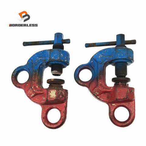 ☆中古品2個セット☆SUPERTOOLS スーパーツール スクリューカムクランプ SDC0.5S 荷重0.5ton ねじ式クランプ イーグルクランプ137995
