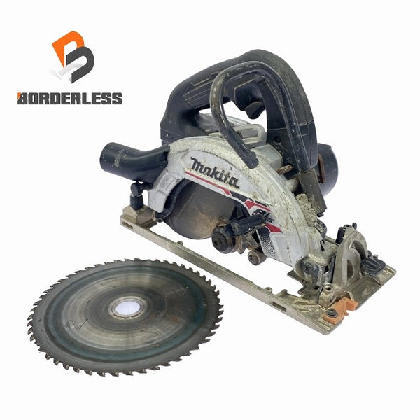 ☆中古品☆makita マキタ 18V 165mm 充電式マルノコ HS631D 黒 本体のみ コードレス 丸ノコ 丸のこ 丸鋸 木工用 切断機113572 - 1